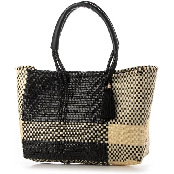 Amazon | [WOVEN ウーヴン] メキシコ製 バスケットバッグ【TALL